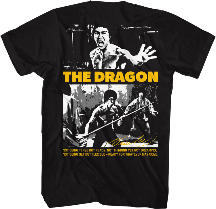 The Dragon Front & Back Bruce Lee T-Shirt
