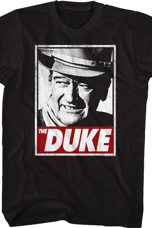 The Duke Poster John Wayne T-Shirt