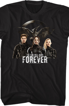 The Fire Will Burn Forever Hunger Games T-Shirt