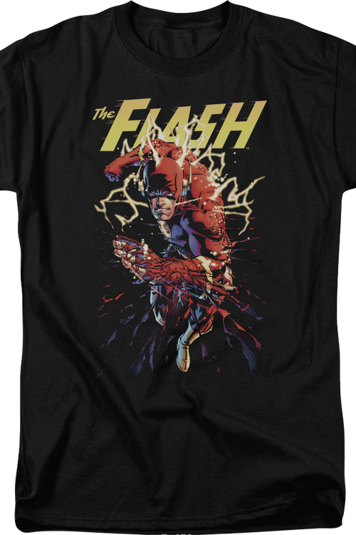 The Flash Ripping Apart DC Comics T-Shirt
