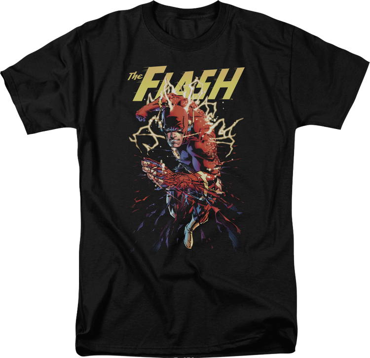 The Flash Ripping Apart DC Comics T-Shirt