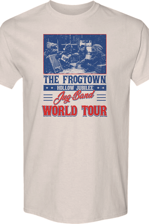 The Frogtown Hollow Jubilee Jug-Band World Tour Emmet Otter T-Shirt
