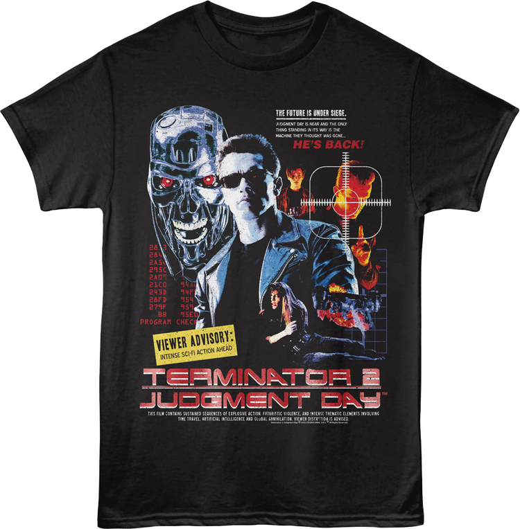 The Future Is Under Siege Terminator 2: Judgment Day T-Shirt