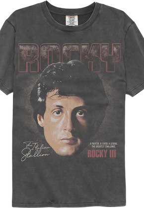 The Greatest Challenge Rocky Comfort Colors Brand T-Shirt