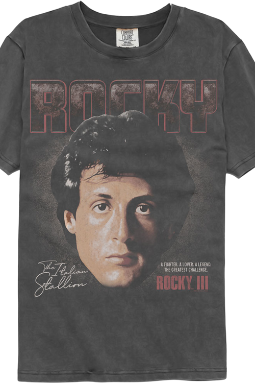 The Greatest Challenge Rocky Comfort Colors Brand T-Shirt
