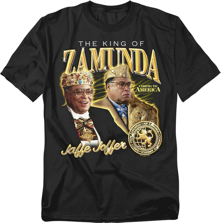 The King Of Zamunda Coming To America T-Shirt