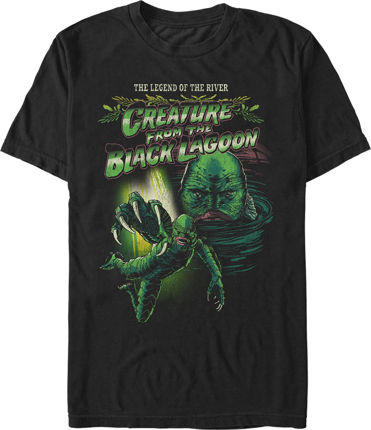 The Legend of the River Creature from the Black Lagoon T-Shirt