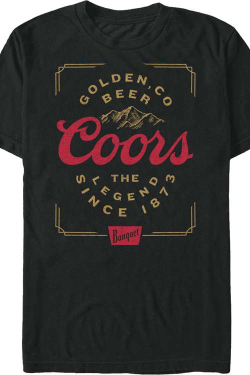 The Legend Since 1873 Coors T-Shirt