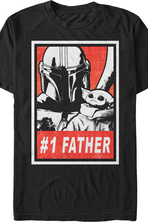 The Mandalorian #1 Father Star Wars T-Shirt