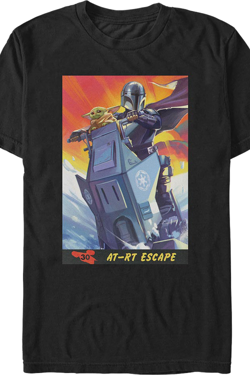 The Mandalorian And Grogu AT-RT Escape Star Wars T-Shirt