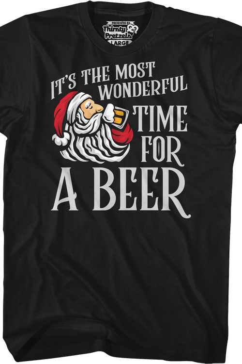 The Most Wonderful Time For A Beer T-Shirt