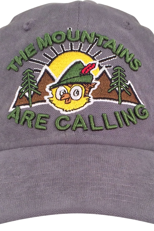 The Mountains Are Calling Woodsy Owl Adjustable Hat