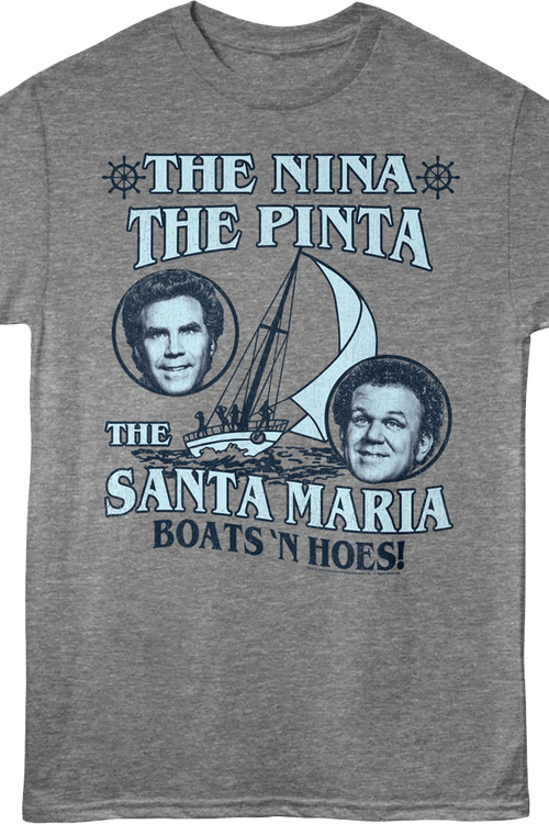 The Nina The Pinta The Santa Maria Step Brothers T-Shirt