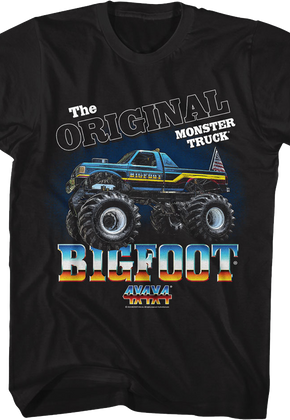 The Original Monster Truck Bigfoot T-Shirt