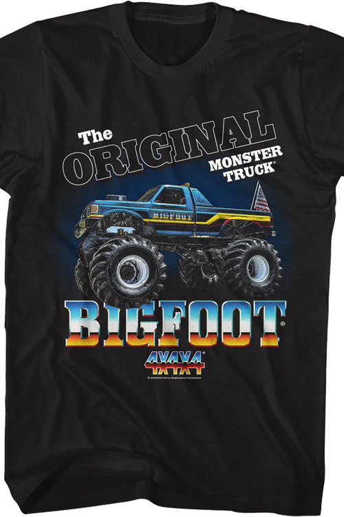 The Original Monster Truck Bigfoot T-Shirt