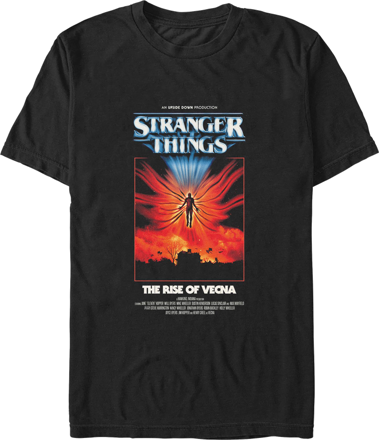 The Rise Of Vecna Poster Stranger Things T-Shirt
