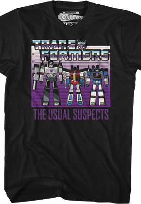The Usual Suspects Transformers T-Shirt