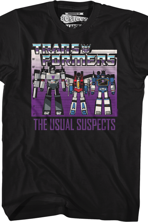 The Usual Suspects Transformers T-Shirt