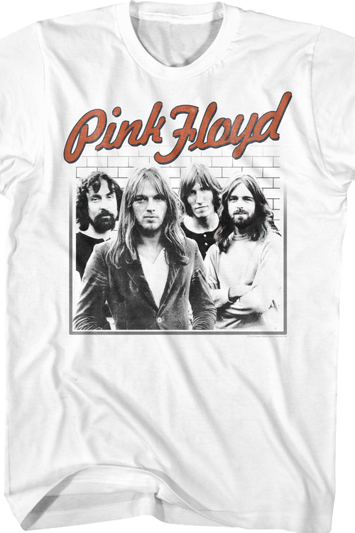 The Wall Band Photo Pink Floyd T-Shirt