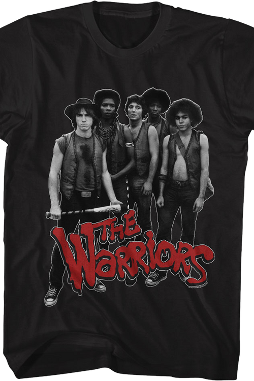 Classic Gang Photo The Warriors T-Shirt