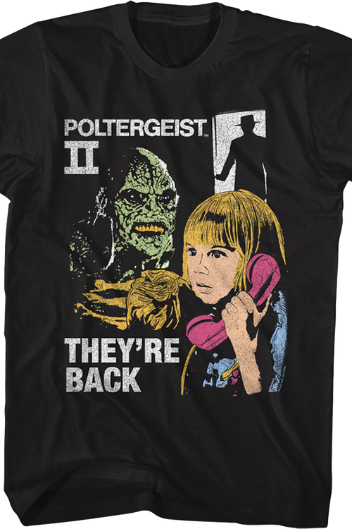They're Back Collage Poltergeist II T-Shirt