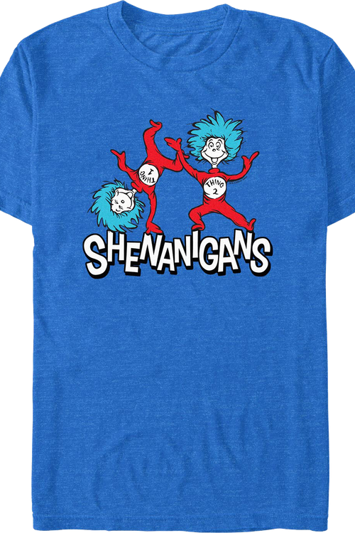 Thing 1 & Thing 2 Shenanigans Dr. Seuss T-Shirt