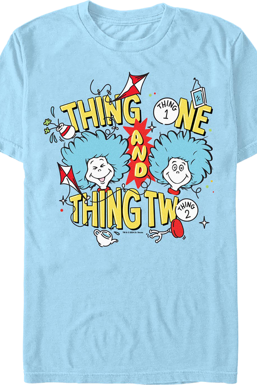 Thing One And Thing Two Dr. Seuss T-Shirt