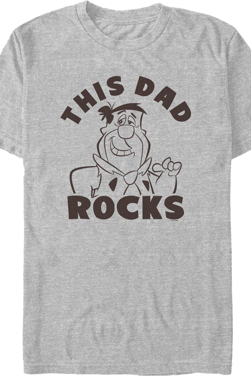 This Dad Rocks Flintstones T-Shirt