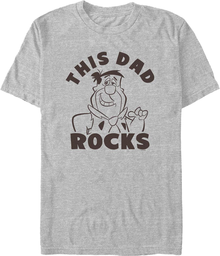 This Dad Rocks Flintstones T-Shirt