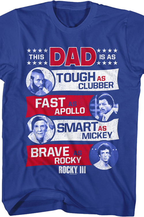 This Dad Rocky III T-Shirt