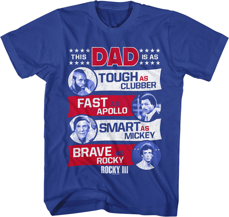 This Dad Rocky III T-Shirt