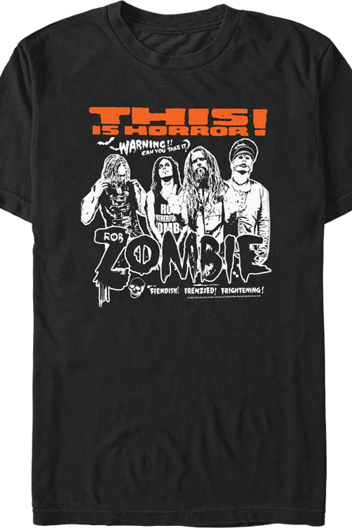This Is Horror Rob Zombie T-Shirt