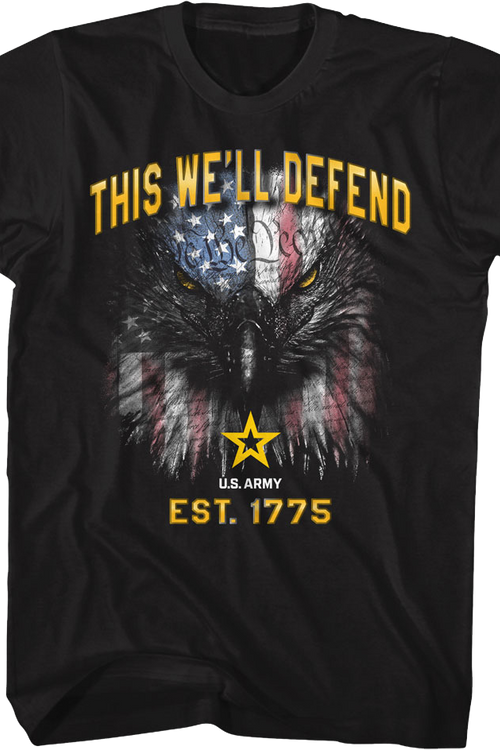 This We'll Defend U.S. Army T-Shirt