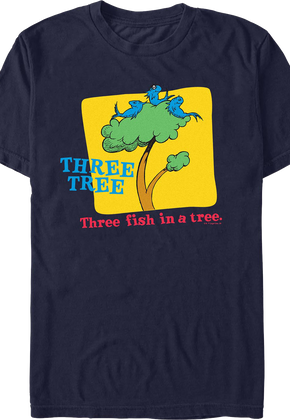 Three Fish In A Tree Dr. Seuss T-Shirt