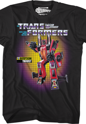 Thrust Box Art Transformers T-Shirt