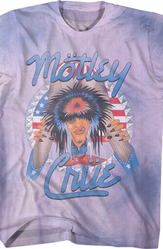 Tie Dye Allister Fiend Motley Crue T-Shirt