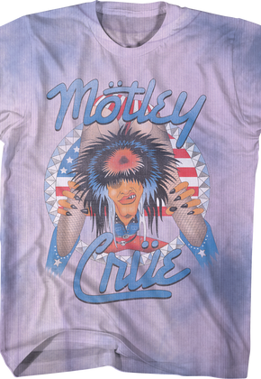 Tie Dye Allister Fiend Motley Crue T-Shirt