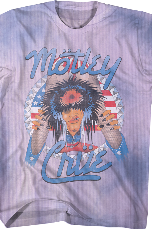 Tie Dye Allister Fiend Motley Crue T-Shirt