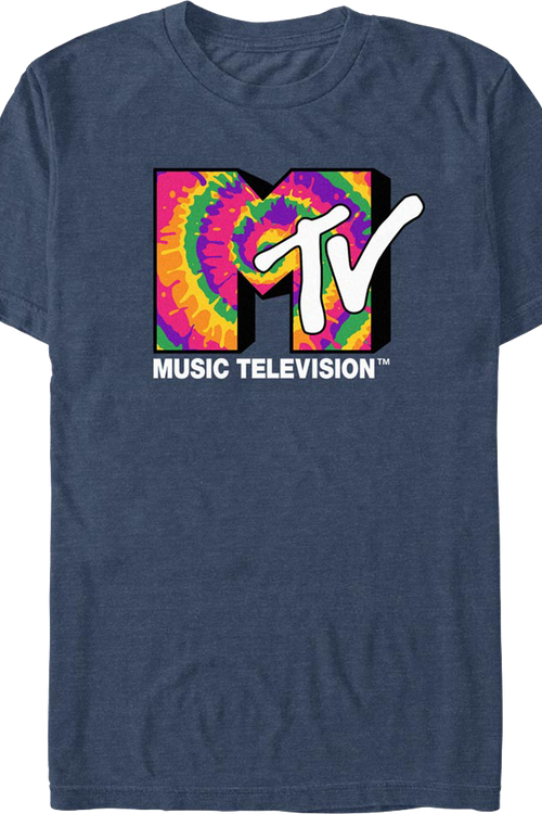 Tie Dye Logo MTV Shirt