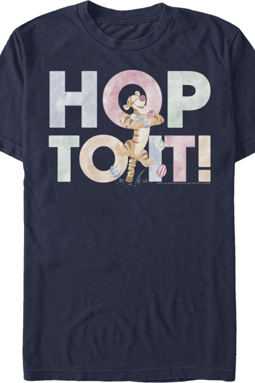 Tigger Hop To It Winnie The Pooh T-Shirt