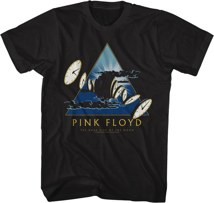 Time Dark Side of the Moon Pink Floyd T-Shirt
