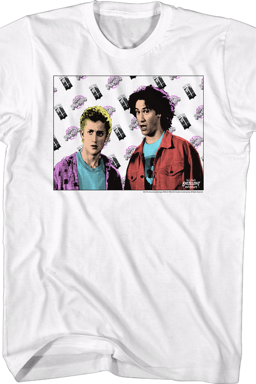 Time Flies Bill and Ted's Excellent Adventure T-Shirt