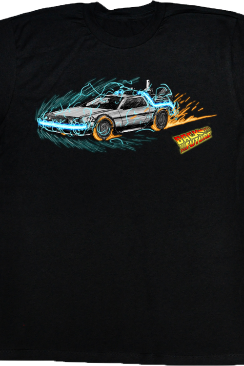 Time Machine With Style Back To The Future T-Shirt