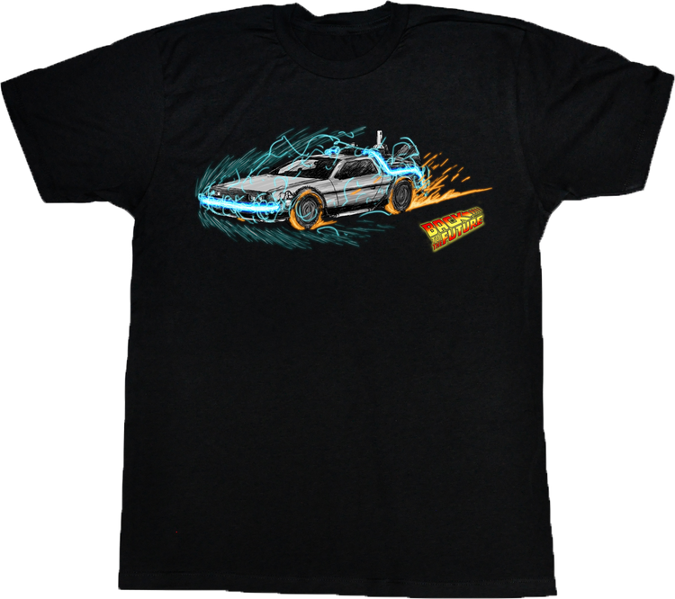 Time Machine With Style Back To The Future T-Shirt