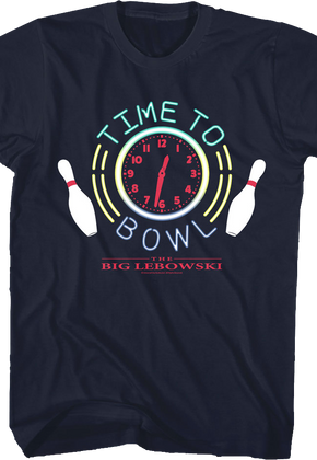 Time To Bowl Big Lebowski T-Shirt