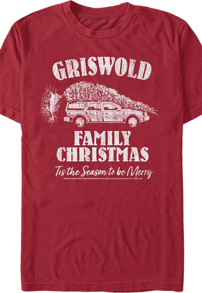 Tis The Season Griswold Family Christmas Vacation T-Shirt