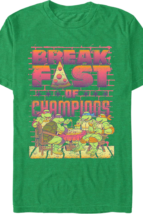 Breakfast Of Champions Teenage Mutant Ninja Turtles T-Shirt