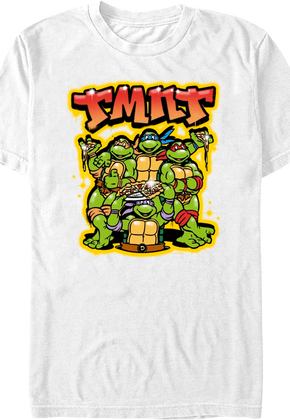 TMNT Airbrush Graffiti Teenage Mutant Ninja Turtles T-Shirt