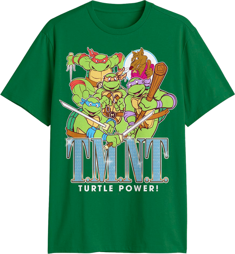 Turtle Power Action Poses Teenage Mutant Ninja Turtles T-Shirt
