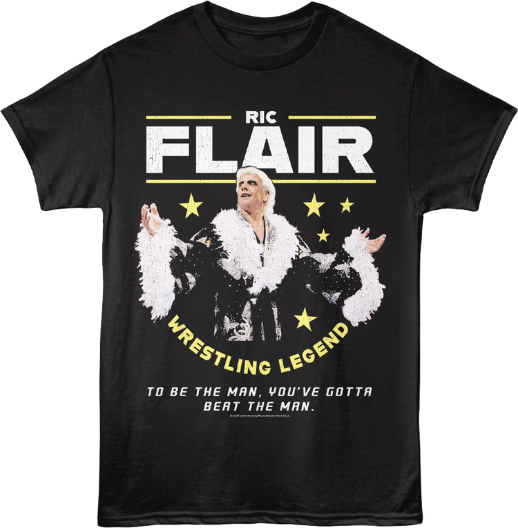 Retro To Be The Man You've Gotta Beat The Man Ric Flair T-Shirt